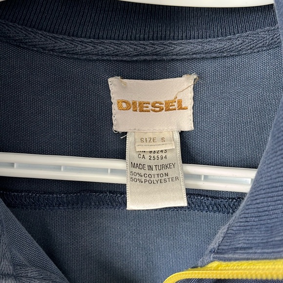 RARE Vintage Diesel Collared Zip Up - Picture 5 of 5